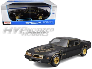 MAISTO 1:18 1978 PONTIAC FIREBIRD TRANS AM PRESSOFUSO NERO 31464 - Foto 1 di 3