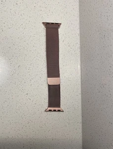 Apple Watch Rose Gold Chain Magnetic Band - Picture 1 of 2