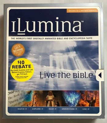 ILumina Live The Bible Digitally Animated Bible & Encyclopedia Suite CD+DVD 2002 - Image 1 of 3