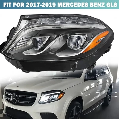 适用于 2017 年梅赛德斯 GLS 级全 LED 投影仪车头灯总成驱动器 — 第 1/4 张图片