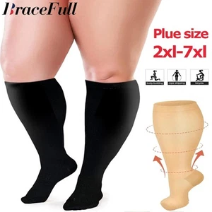Calcetines de compresión Everstride, calcetines de compresión anchos Everstride para pantorrilla ancha - Imagen 1 de 22
