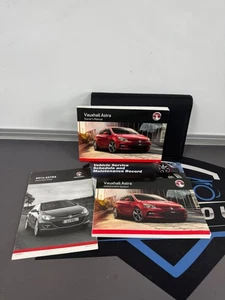 VAUXHALL ASTRA J OWNERS PACK / HANDBOOK / MANUAL + WALLET 2012~2016 (2013)! - Picture 1 of 8
