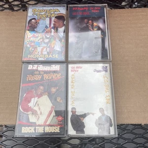 DJ Jazzy Jeff & The Fresh Prince (4) Cassettes Lot See Description EX - Picture 1 of 11