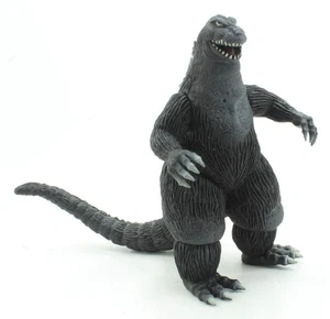 Bandia - Godzilla Soft Vinyl Figur Toho 9" Very Rare Three-Toed Monster - 1983 - Bild 1 von 4