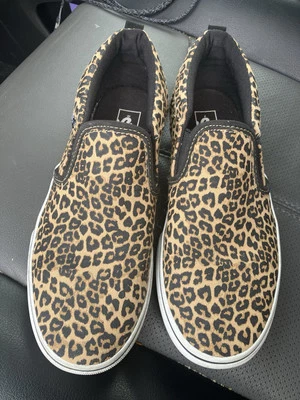 Zapato de skate Vans sin cordones - Leopardo Missy talla 5 para mujer 6,5 euros 36,5 Foto 1 de 4