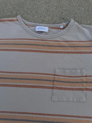 Saturdays New York City Striped Pocket T-Shirt Size Large - Image 1 of 4