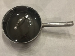 Thomas Rosenthal Group Stainless Steel 10" Skillet w/ Glass Lid - Picture 1 of 6