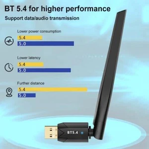 USB Dongle Adapter Bluetooth 5.4 Adapter 150MAdapter ~ц `ε Driver A1D7 F B1V6 - Afbeelding 1 van 15