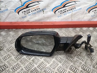 ESPEJO RETROVISOR PUERTA ALA LADO PASAJERO AUDI A4 B8 2008-2012 ELÉCTRICO NEGRO - Imagen 1 de 2