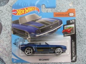 Hot Wheels 2020 #190/250 1969 Chevy CAMARO blau @K - Bild 1 von 2