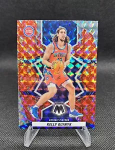 2021-22 Panini Mosaic Kelly Olynyk 75 Aniversario Diamante Rojo SSP - Pistones - Imagen 1 de 2