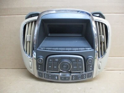 10-12 Buick Lacrosse Radio Climate Temperature Control Faceplate 20843237 RL - Imagem 1 de 4