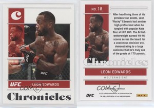 2022 Panini Chronicles UFC Leon Edwards #18