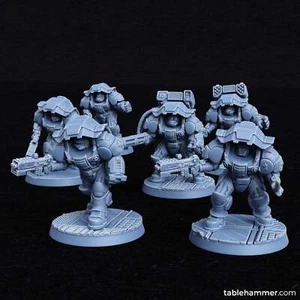 Myrmidon Armadillos - Truppe pesanti sovrumane a distanza - Foto 1 di 9