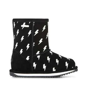 EMU Australia KId's Boots Lightning Bolt (Black) - Picture 1 of 1