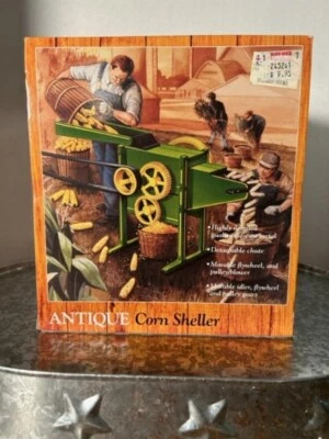 Ertl Antique Corn Sheller -Green/yellow 1/8 SCALE #5060 SEALED BOX - Image 1 of 4