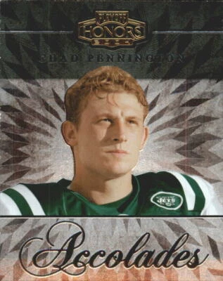 2004 Playoff Honors Accolades #A11 Chad Pennington /1000 - NM-MT - Image 1 of 2