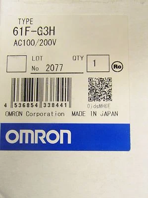 Interruptor de control de nivel OMRON 61F G3H AC100 1200V Foto 1 de 2