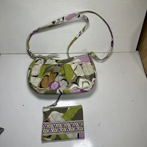 Vera Bradley Portobello Road Pattern Purse Handbag With Matching Change Purse - Picture 1 of 9