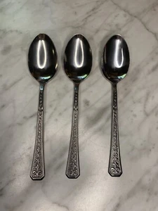 Interpur Florenz Stainless Flatware Set of 3 Tablespoons Lot - Bild 1 von 6