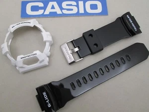 Genuine Casio G-Shock G-Lide GWX-8900B GWX8900B watch band bezel black & white - Picture 1 of 11