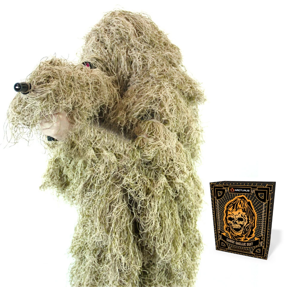 Arcturus Ghost Ghillie Suit | Super-Dense Dry Grass Hunting Camo - Image 1 of 4