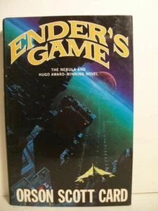 Card, Orson Scott Ender's Game Signed US HCDJ 1st NF - Picture 1 of 1