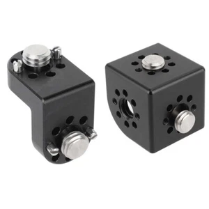 Bolt-On Expansion Mount Adapter w/ ARRI-Style Anti-Twist 1/4"-20 & 3/8"-16 Screw - Picture 1 of 19