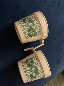 Vintage Dunkin Donuts Cream of Broccoli Cups NO LIDS Set of 2 - Picture 1 of 4