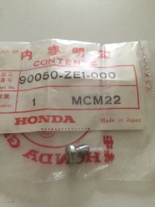 GENUINE Honda Exhaust Cover Screw 90050-ZE1-000 90050-ZE1-000 5mmx8mm - Picture 1 of 1