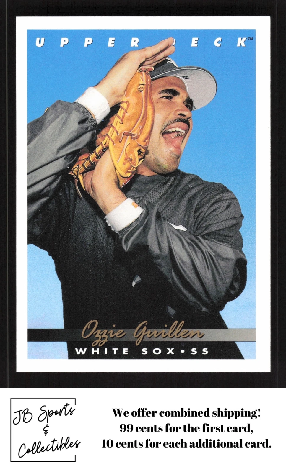 1993 Upper Deck Ozzie Guillen #139 Chicago White Sox