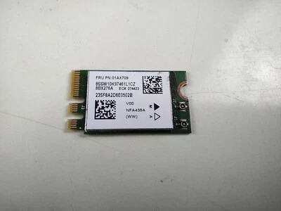 Lenovo V110-15IAP Ideapad 330-15IKB 330-17IKB WiFi Wireless Card 01AX709 - Image 1 of 2