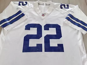 Dallas Cowboys NFL On Field Jersey - E. Smith #22 - XXL - Fab Condition - Picture 1 of 4
