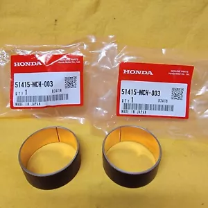 New OEM Honda Fork Slide Bushings 51415-MCH-003 CR125R CR250R CR500R AHRMA - Foto 1 di 2