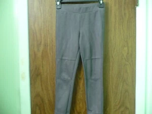 GIRLS SIZE 7-8 OLD NAVY GRAY LONG PANTS STRETCH - Picture 1 of 3