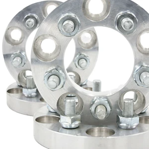 5x130 to 5x127 / 5x5 US Wheel Adapters 1" Thick 14x1.5 Lug Studs 71.5 Bore x 4 - Picture 1 of 5
