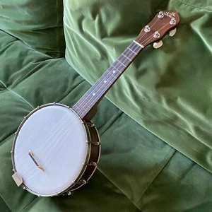 Vintage 1920's GIBSON UB2 Banjo UKULELE + Hard Shell Case Banjolele Uke - Picture 1 of 10