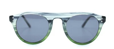 CALVIN KLEIN - CK20701S 078 49/23 - SMOKE GREEN HORN - NEW Authentic SUNGLASSES - Image 1 of 2