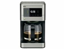 Braun BrewSense KF7370SI 12 Cup Touch Screen Drip Coffee Maker Machine Brand NeW