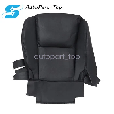 Cubierta de asiento de cuero inferior del conductor para Lexus GS300 GS350 GS460 PERF 2008 negra Foto 1 de 4