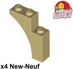 Lego 4X Ladrillo Arco 1X3X3 Beige/Tan 13965 Nuevo - Picture 1 of 1