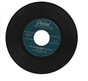 Fred Waring-Fred Waring And The Pennsylvanians -Vinyl 45-RPM Record #4-845 - Imagen 1 de 2