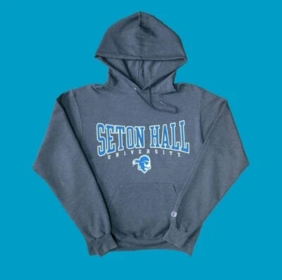 Seton Hall University Men's Size Small Embroidered Graphic Print Hoodie - Image 1 of 3