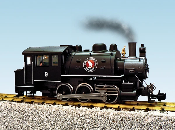 Locomotora de vapor USA Trains escala G R20069 DOCKSIDE 0-6-0T Great Northern (9)   Foto 1 de 1