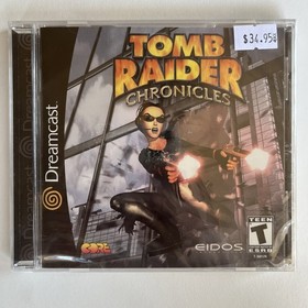 Tomb Raider Chronicles For Sega Dreamcast SEALED