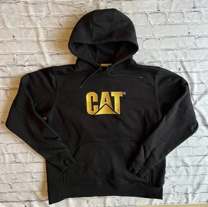 Caterpillar Herren Trademark Kapuzenpullover Hoodie Work Utility XL Logo schwarz - Bild 1 von 17
