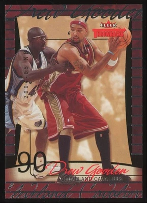 Drew Gooden #60 2004-05 Fleer Throwbacks 100 Cleveland Cavaliers SP /100 - Image 1 of 3