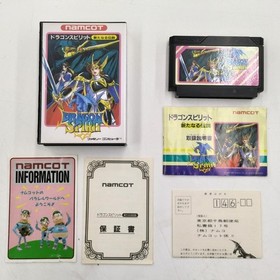 NAMCO Dragon Spirit Famicom game