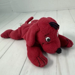 Gorro de felpa vintage Clifford The Big Red Dog Scholastic Side Kicks 8" - Imagen 1 de 10