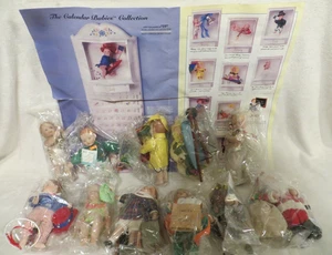 11 Ashton Drake Kalender Babys Porzellan Puppen Nr. Februar Neu in Verpackung - Bild 1 von 21